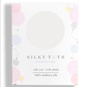 Silky Tots Silk Crib Sheet Fitted